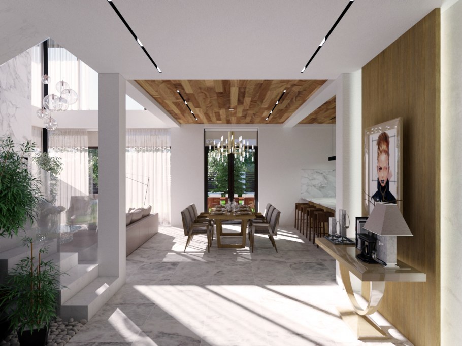 Интерьеры домов в современном стиле