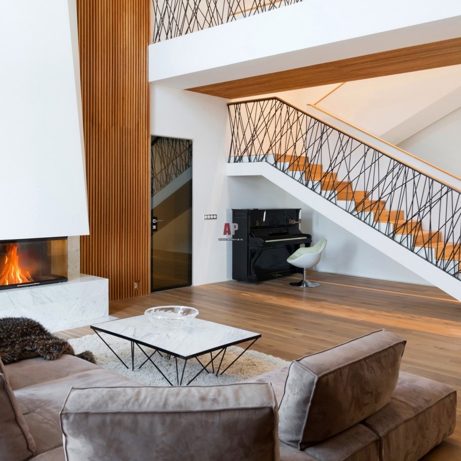 Стильные интерьеры домов