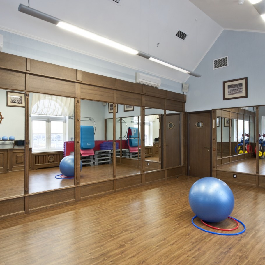 Гимнастический клуб интерьер