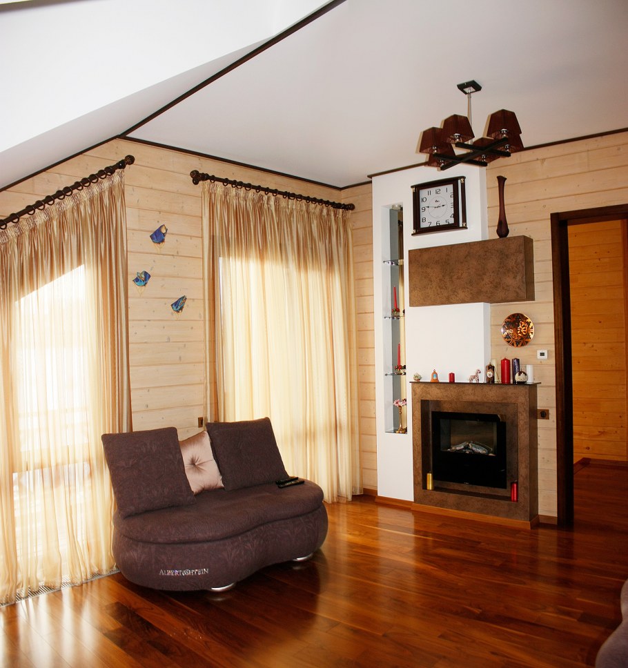 Шторы для панорамных окон в доме