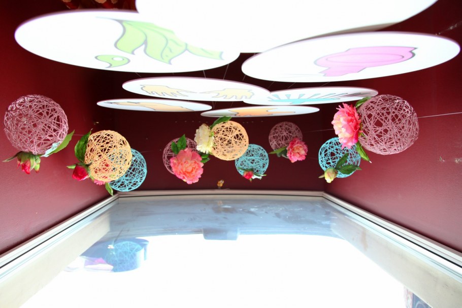 Весенний декор помещения