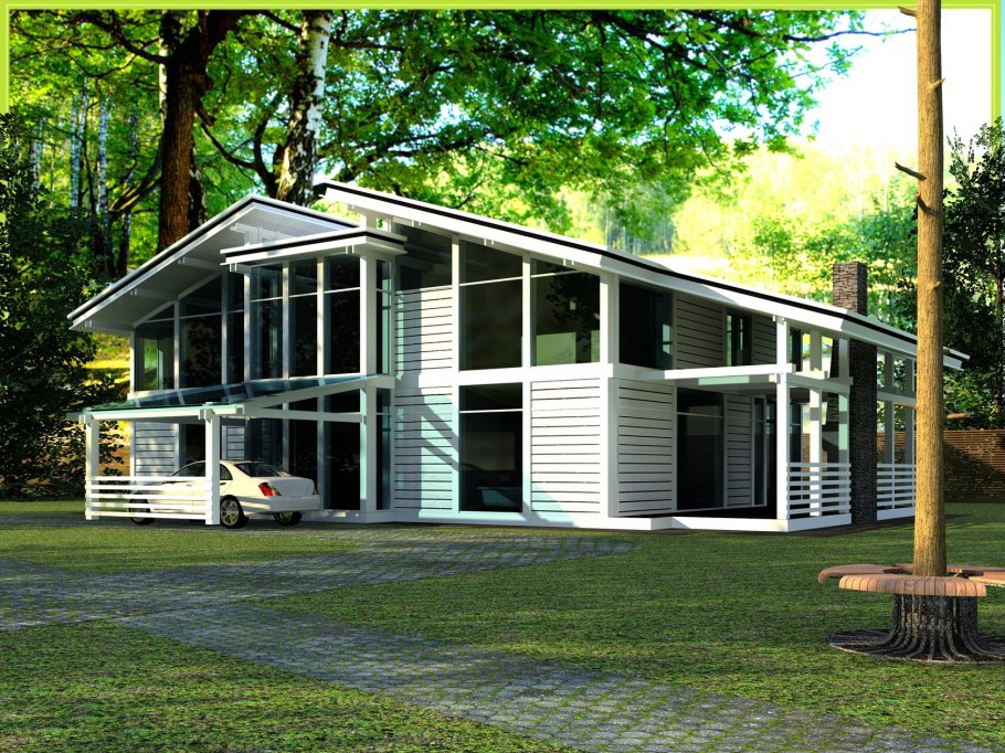 Плоская крыша для дома из газобетона