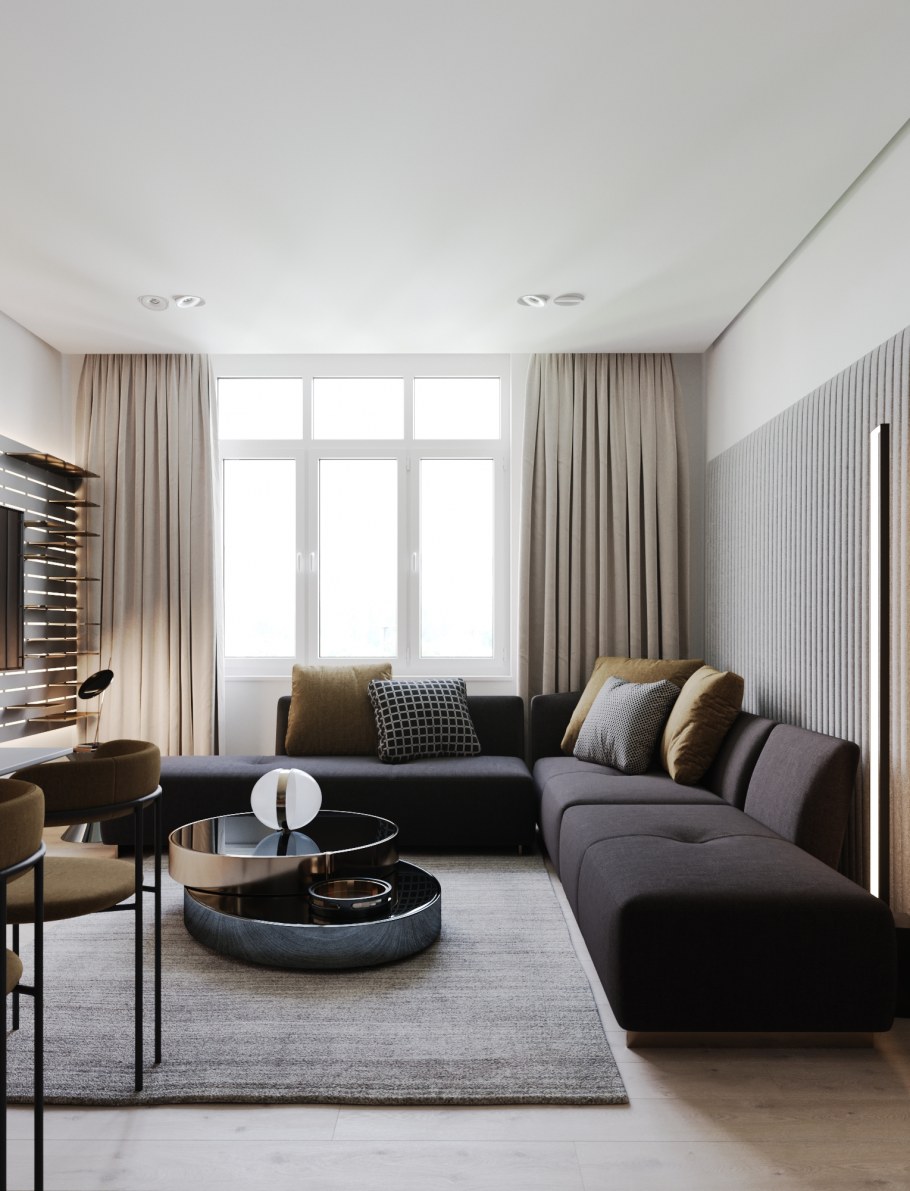 Гостиная в минималистическом стиле