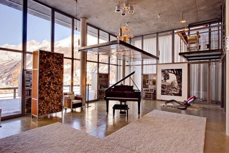 Домик в стиле лофт