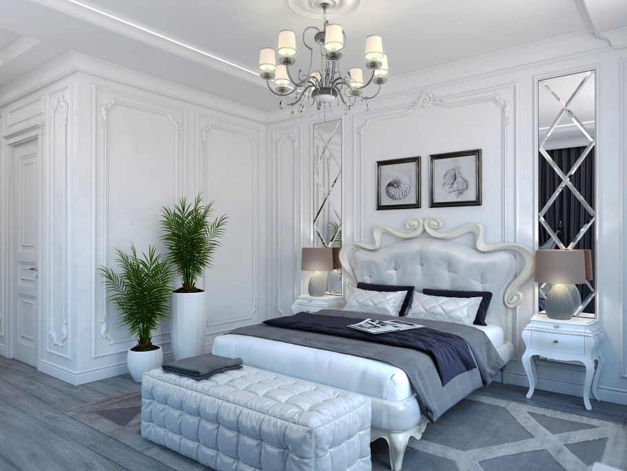 Мебель для спальни в стиле Неоклассика