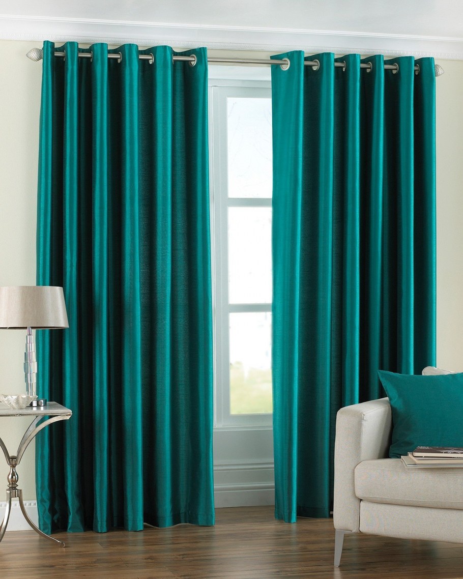 Алькор шторы бирюзовые