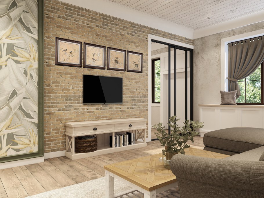 Американская классика с элементами лофта