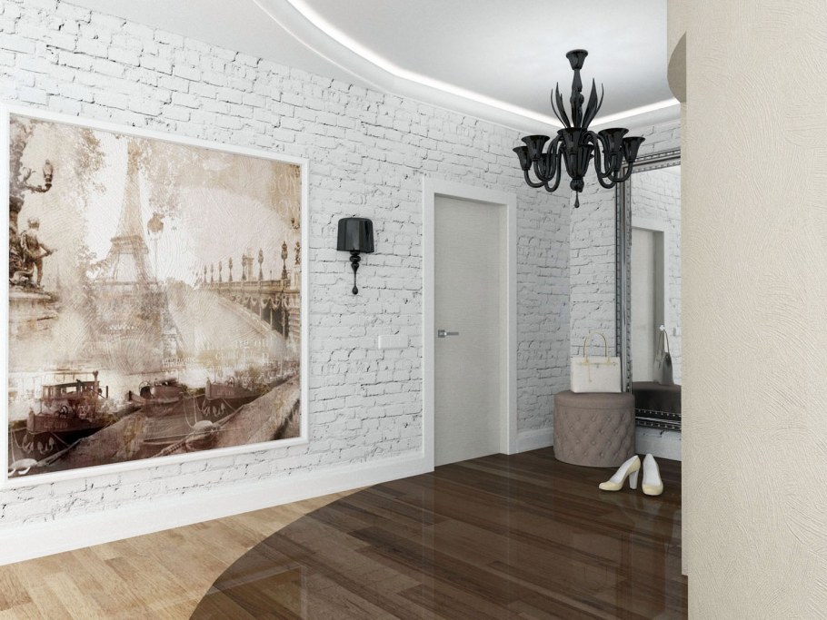 Смесь лофта и классики в интерьере