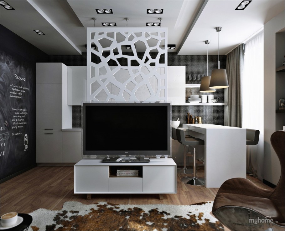 Интерьер квартиры 33 квадратных метра