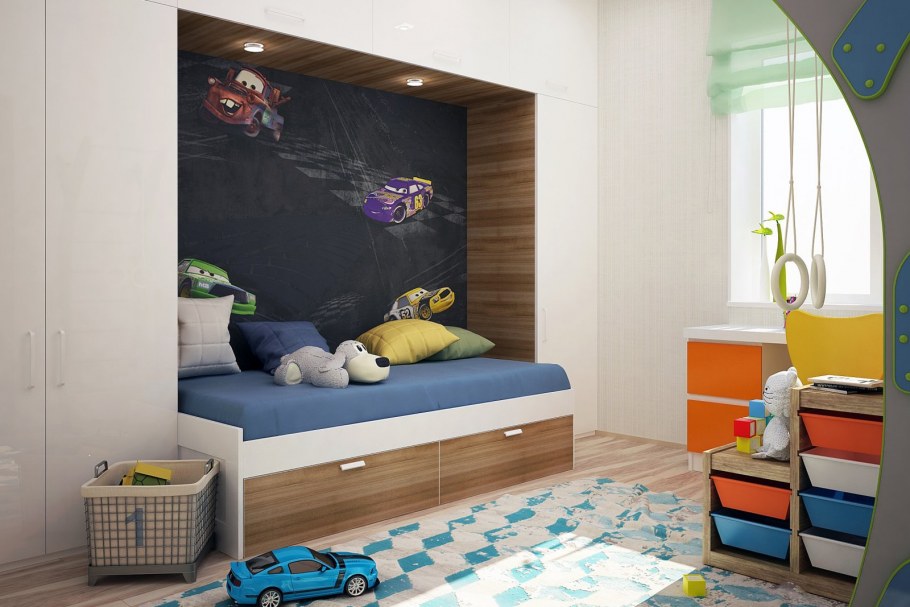 Проект комнаты для мальчика