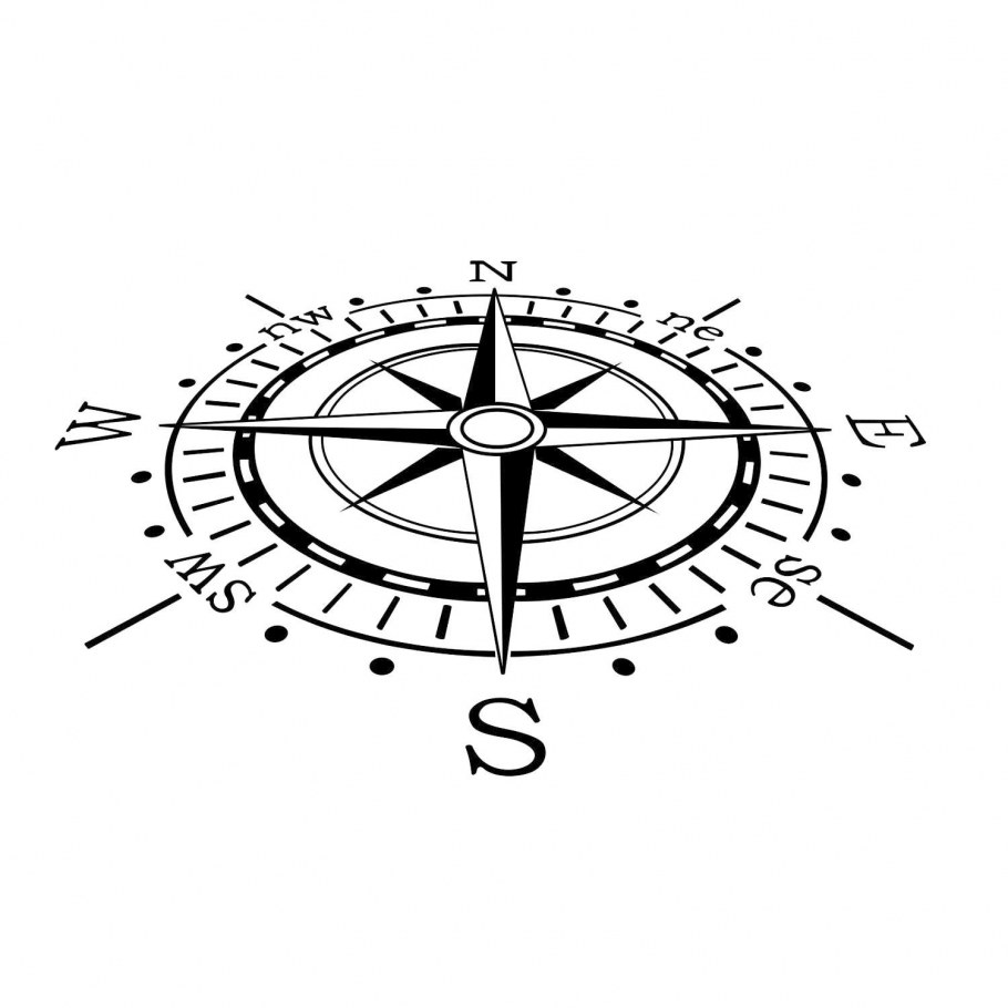 Трафареты для декора роза ветров стен