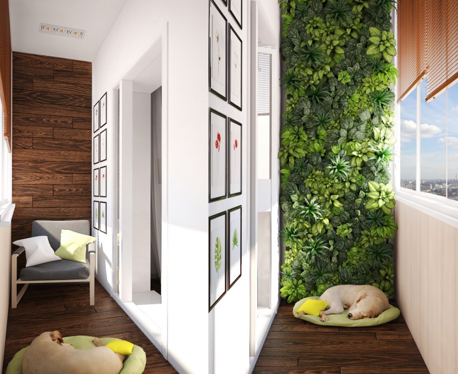 Экостиль в интерьере хрущевки