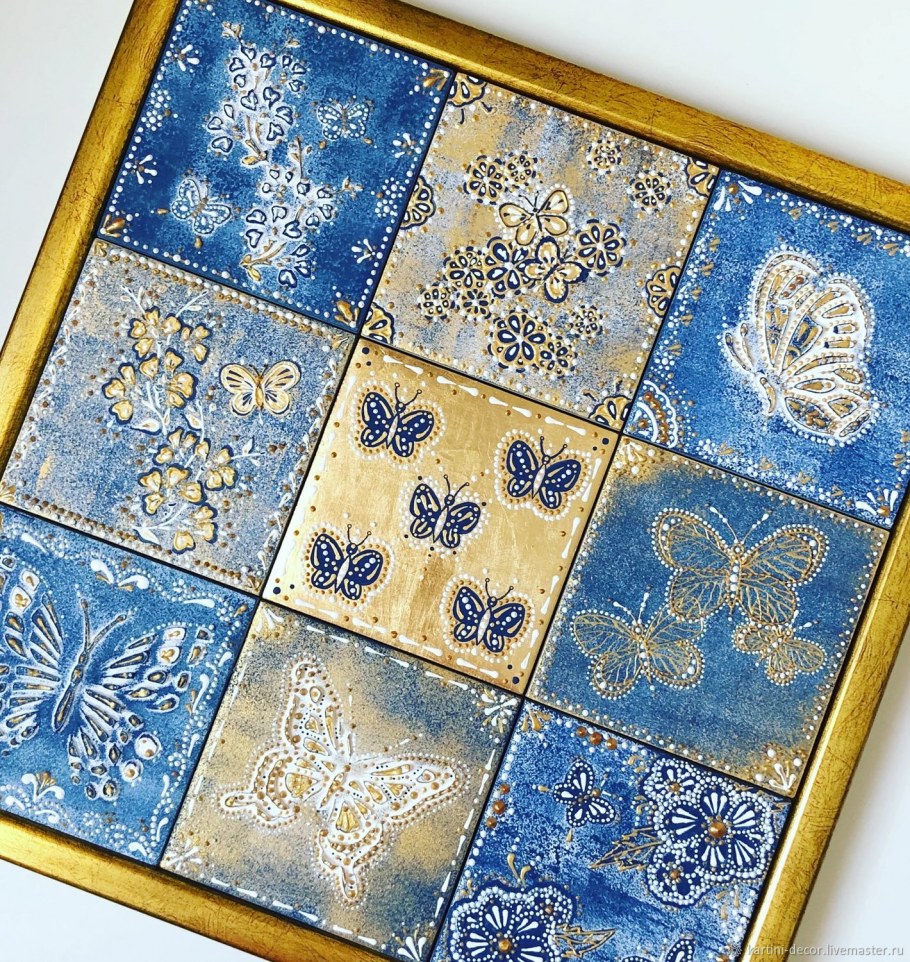 Роспись керамической плитки