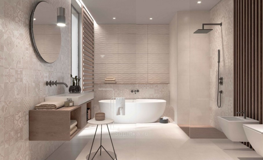 Плитка Creto Dover vetro Pearl