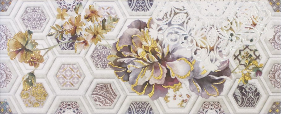 Керамическая плитка для стен Unicer Glam Marfil 23,5x58