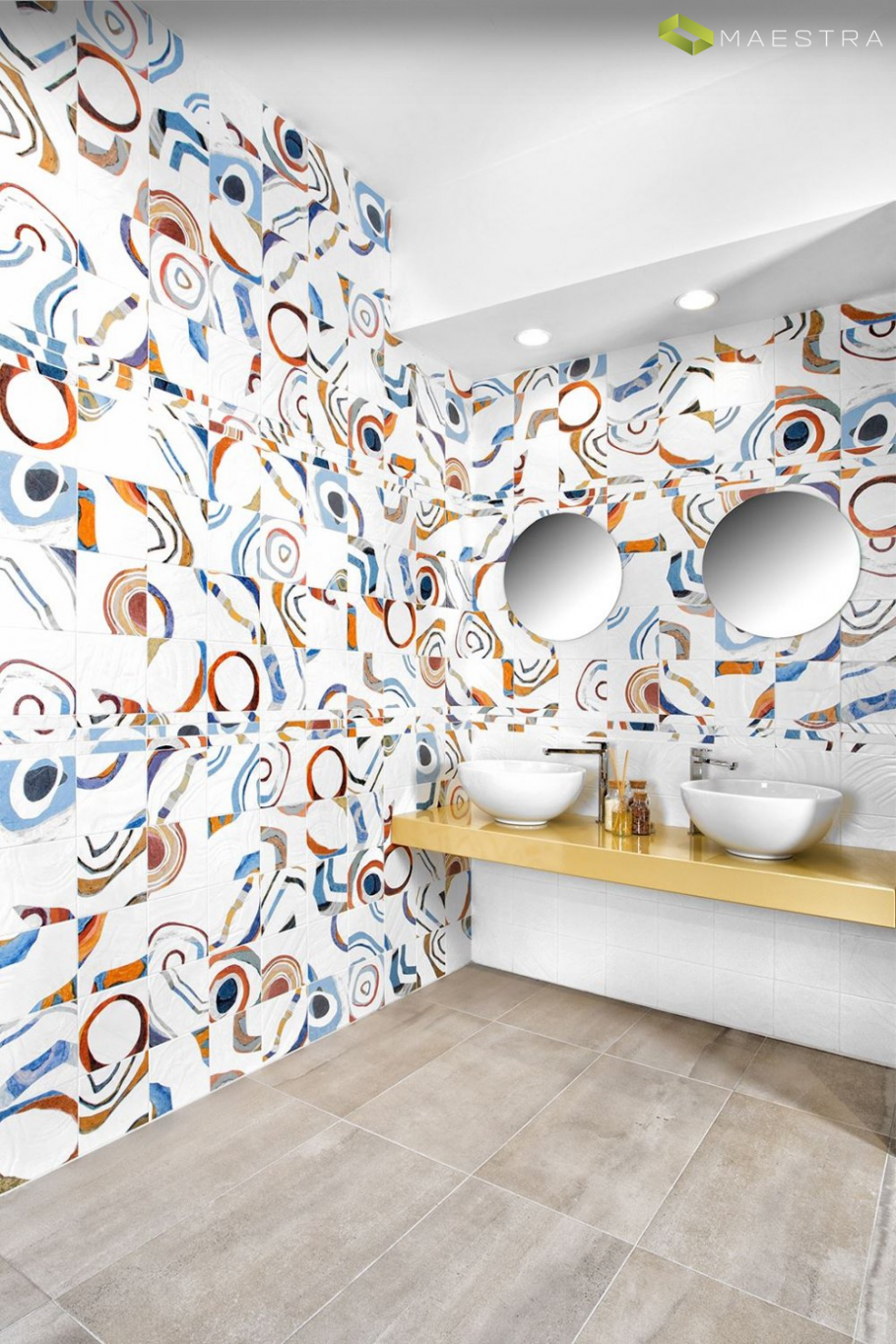 Плитка del Conca Kandinsky cerchi