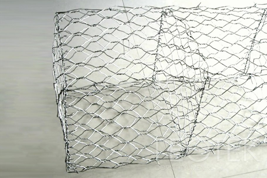 Габион в ландшафте