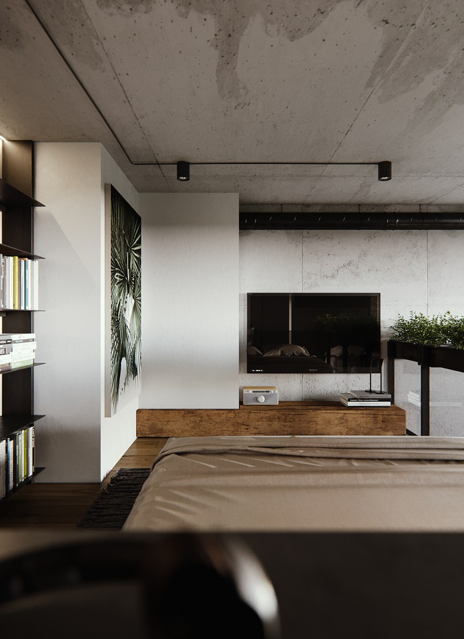 Индустриальный Минимализм в интерьере