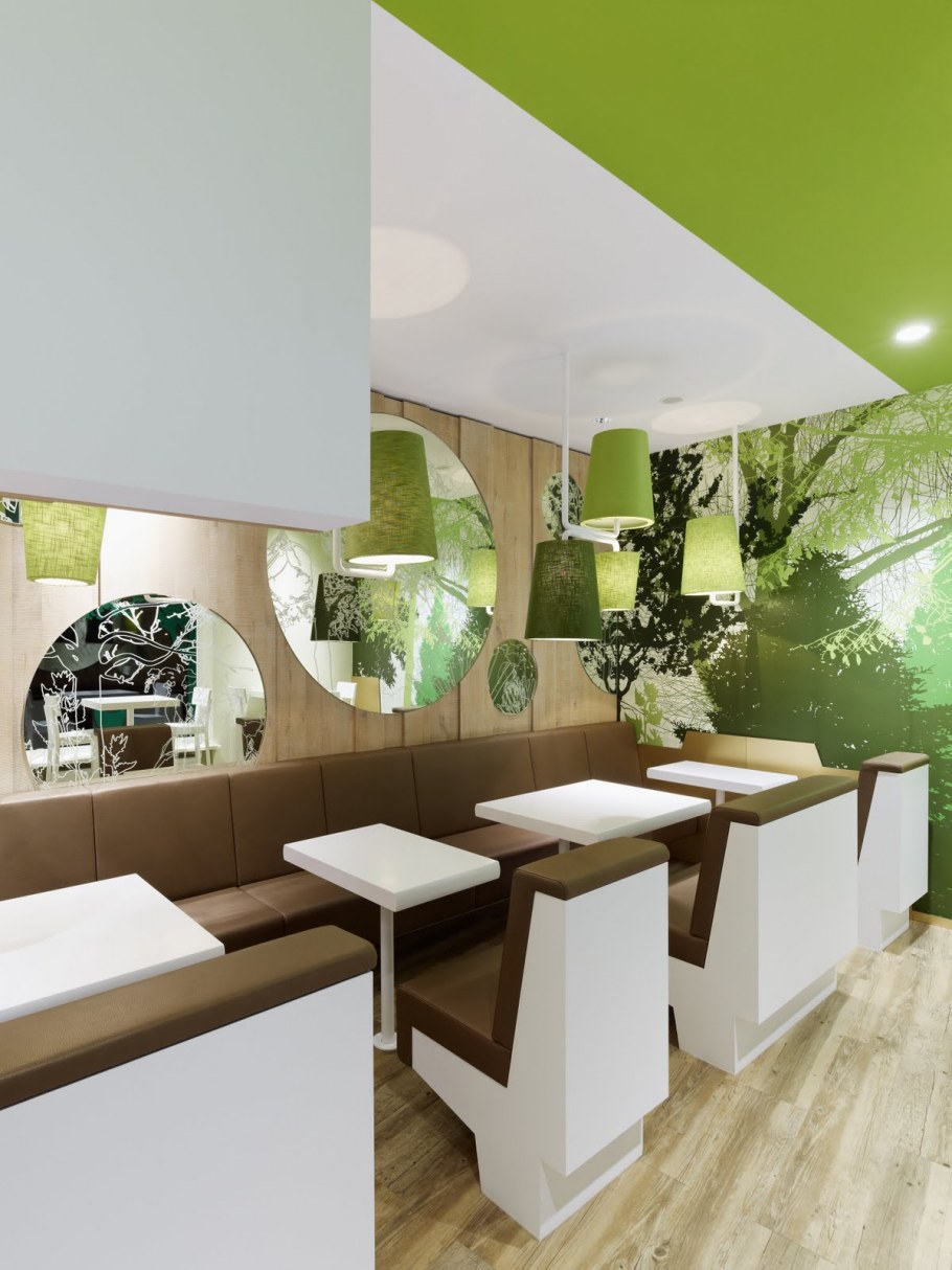 Экостиль в кафе