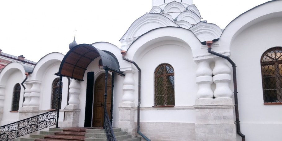 Церковь Иоанна Златоуста в Рождественском монастыре Восточный фасад