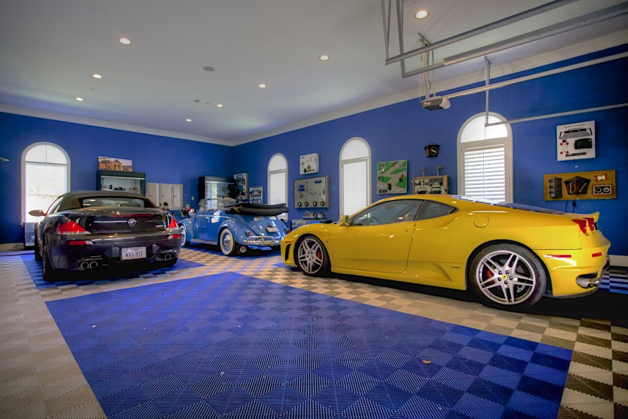 Цвет стен в гараже