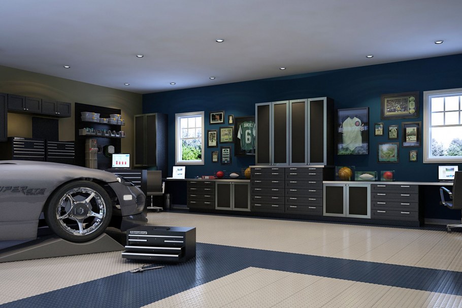 Гараж в Восточном стиле