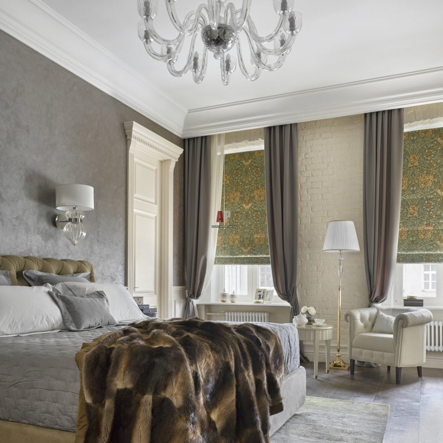 Римские шторы Неоклассика