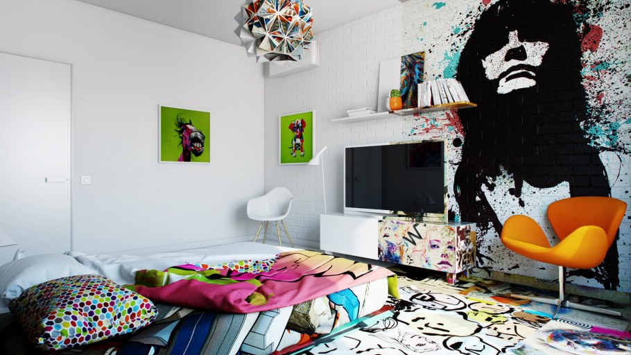 Креативная комната для подростка