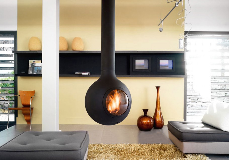 Камин Bathyscafocus Focus подвесной