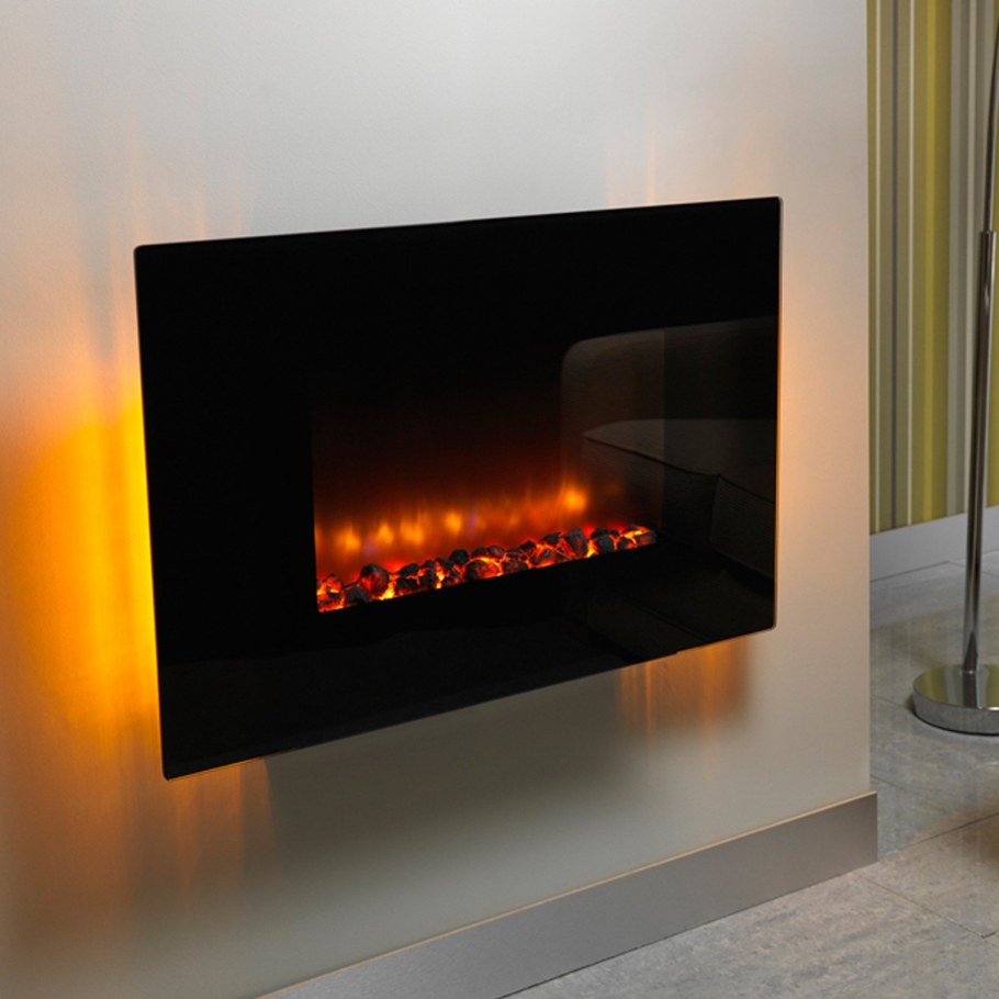 Плоский электрокамин