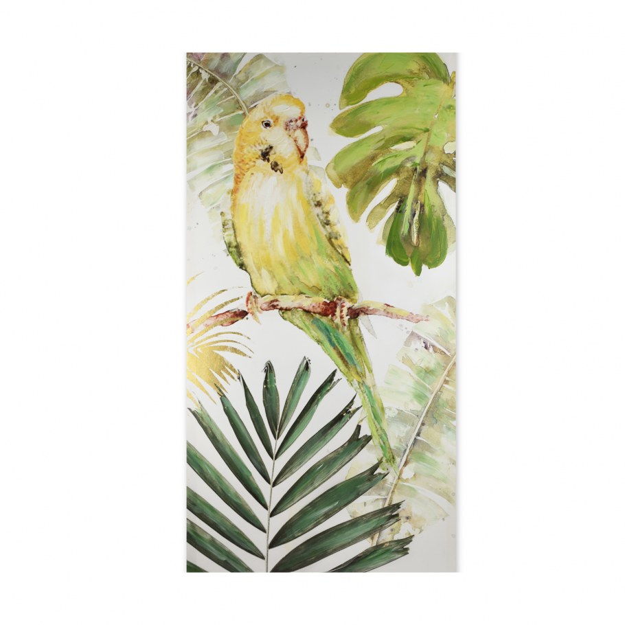 Панно попугай настенное