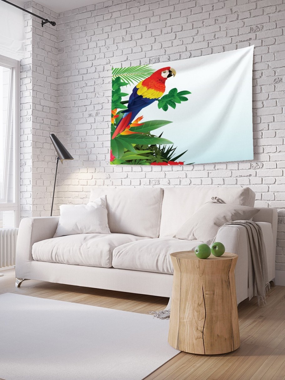 Попугаи в панно на стену