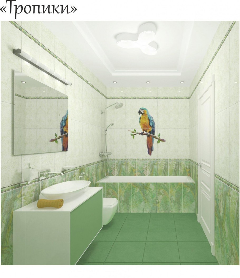 Панели ПВХ Panda "тропики" 00420