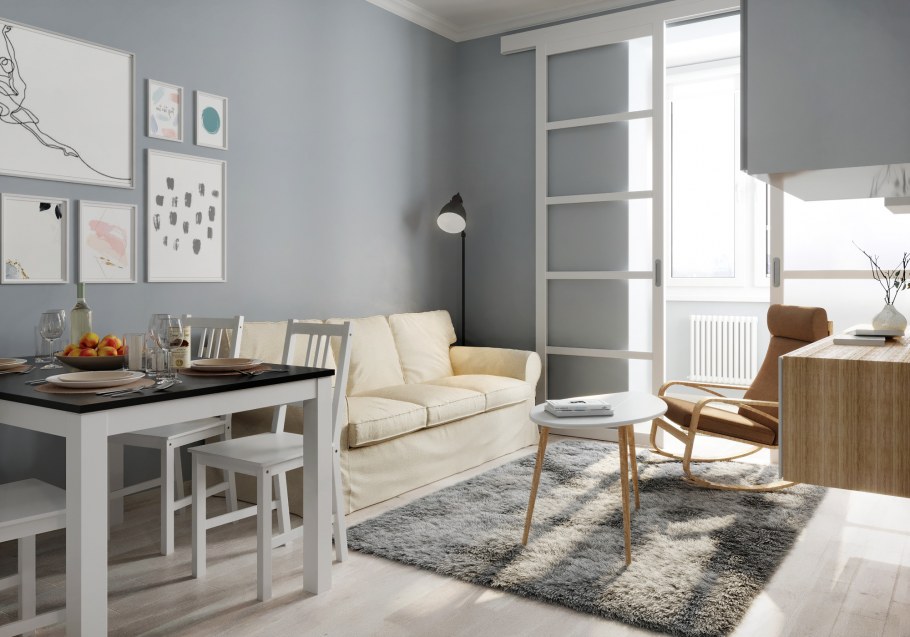 Сканди лофт в доме