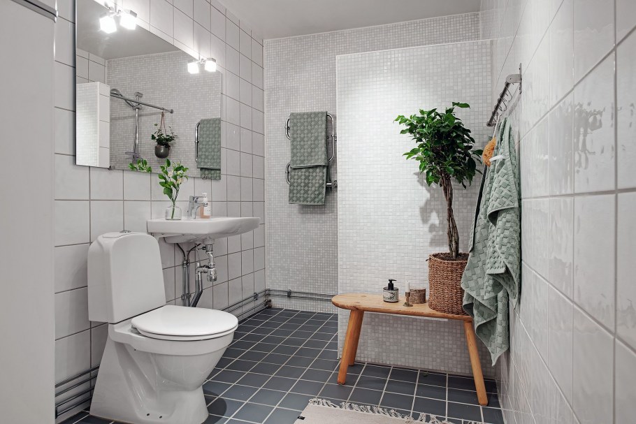 Фартук для кухни в скандинавском стиле