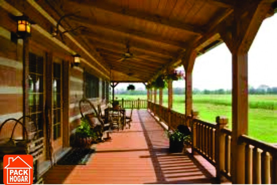 Зона патио крытая