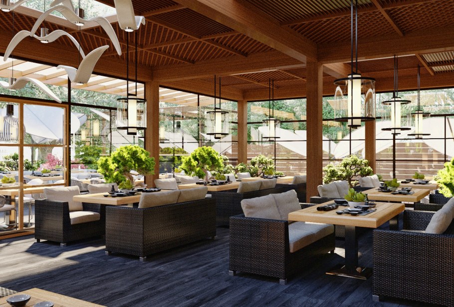 Хилтон летняя веранда