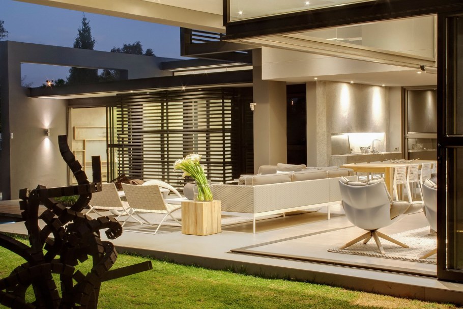 Веранда в современном стиле Модерн