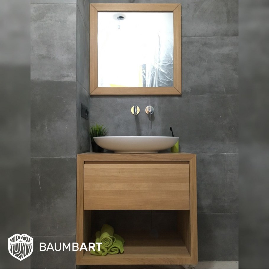 Тумба под раковину из ОСБ