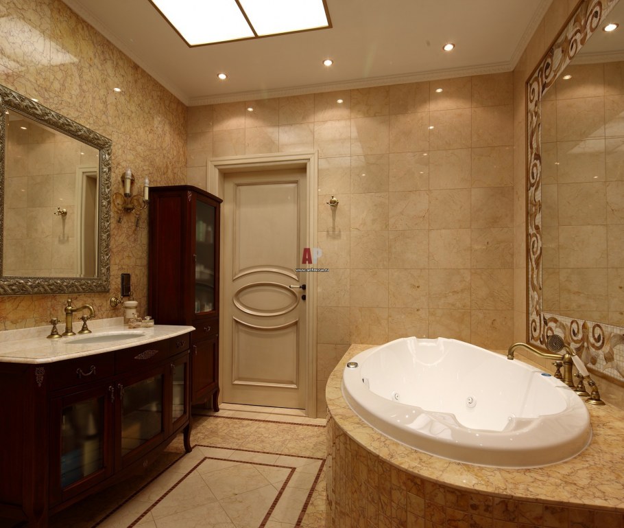 Ванная угловая Неоклассика