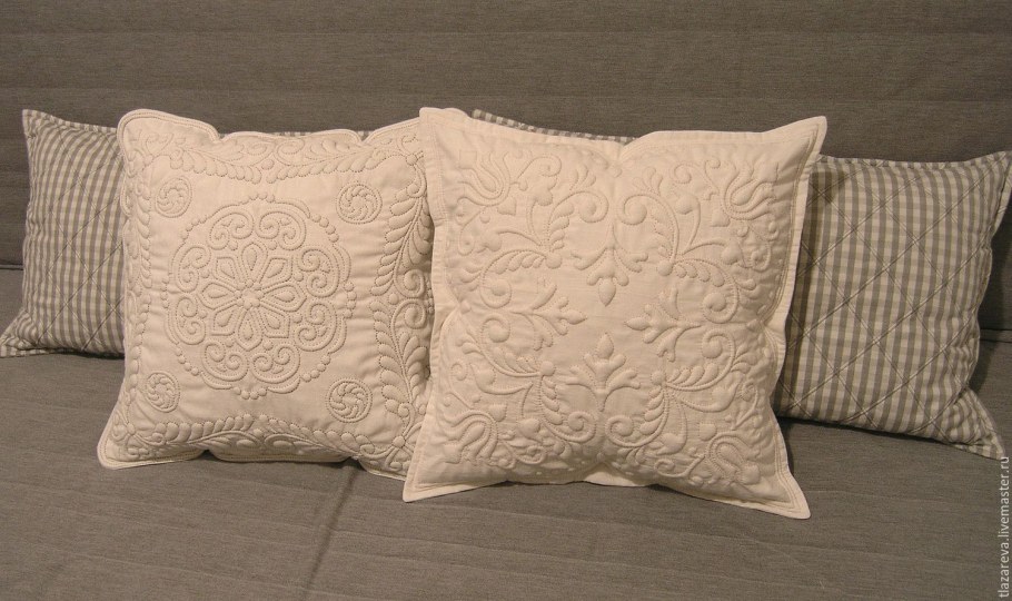 Фактурные подушки