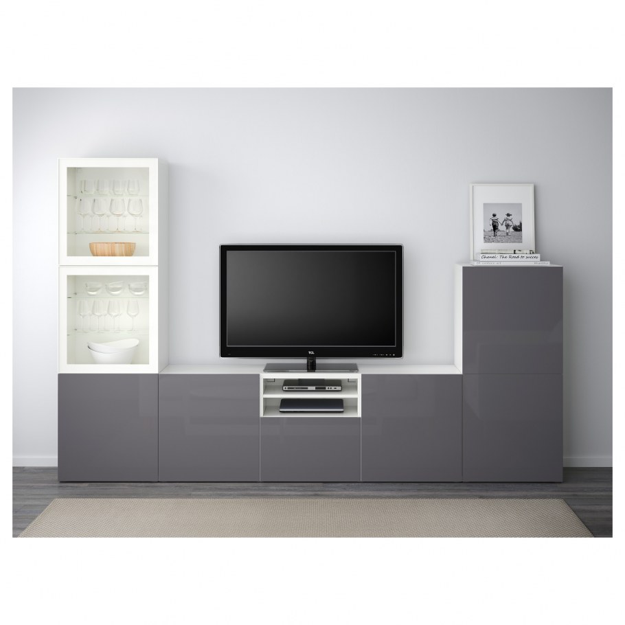 Икеа БЕСТО Сельсвикен белый глянцевый