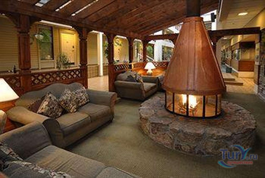 Кострище в стиле Шале