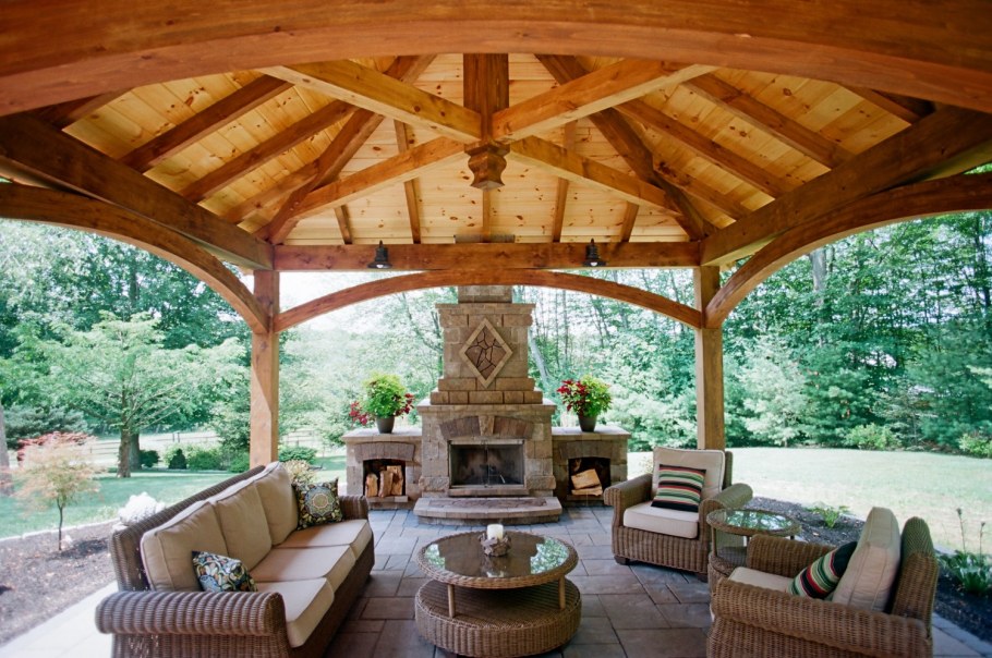 Беседка Тимбер фрейм