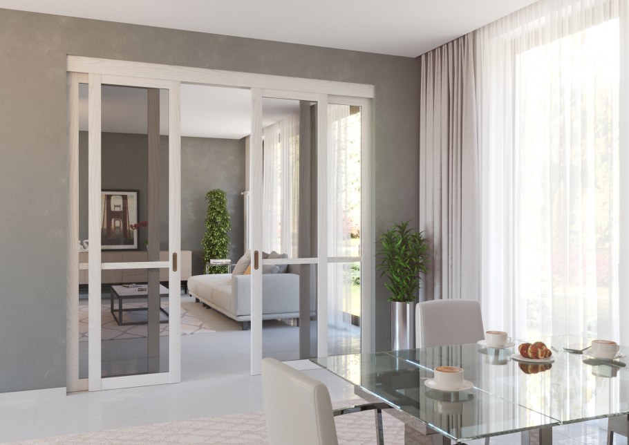 Раздвижные перегородки порта Прима