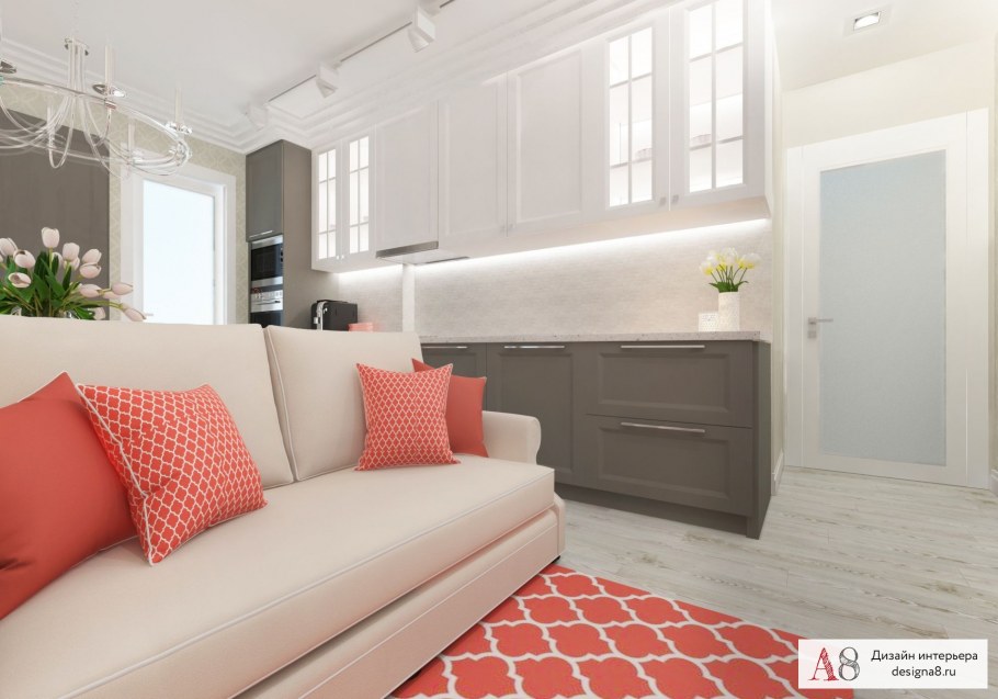 Интерьер двухкомнатной квартиры