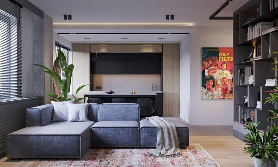 Квартира лофт 70 кв м