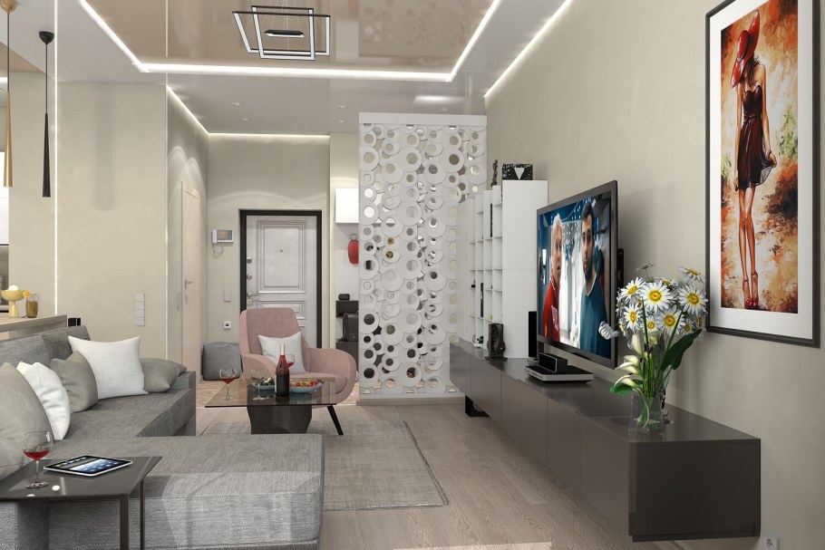 Дизайн квартиры 60 м2