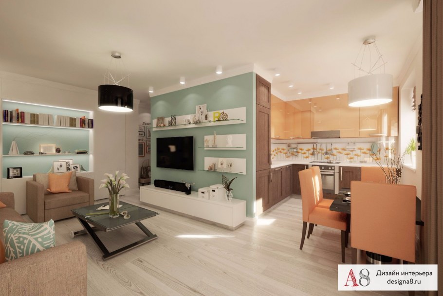 Двухкомнатная квартира