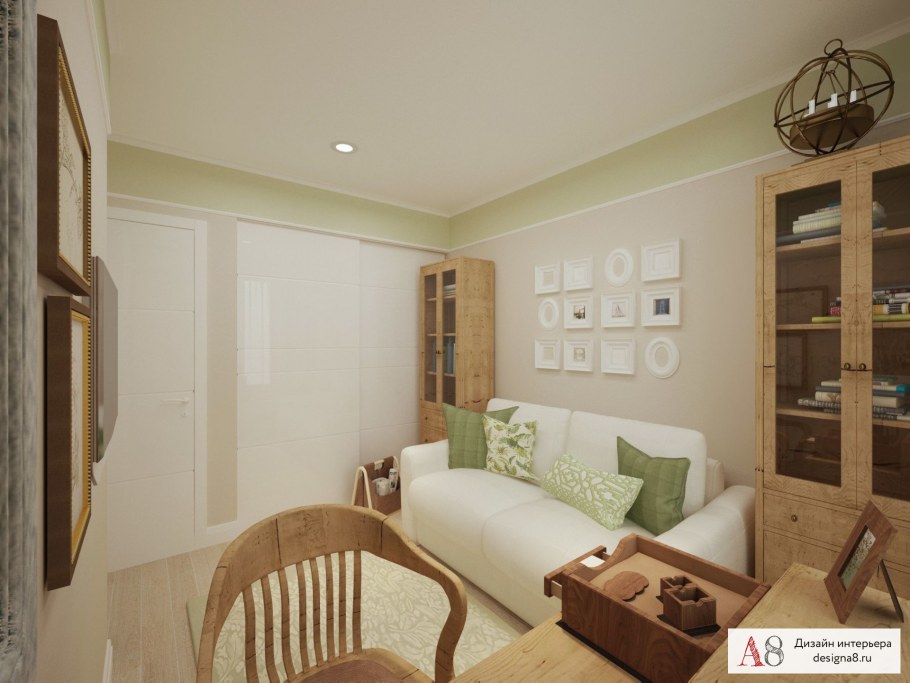 Интерьер двухкомнатной квартиры 50 кв.м с ребенком